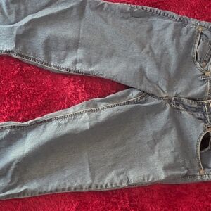 a.n.a Women's Straight Leg Jeans in Blue